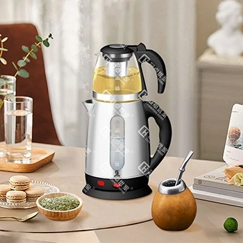 Gloine Infuser Tae Tuircis Kettle